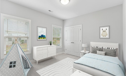 Generous bedroom offerings to fit every family